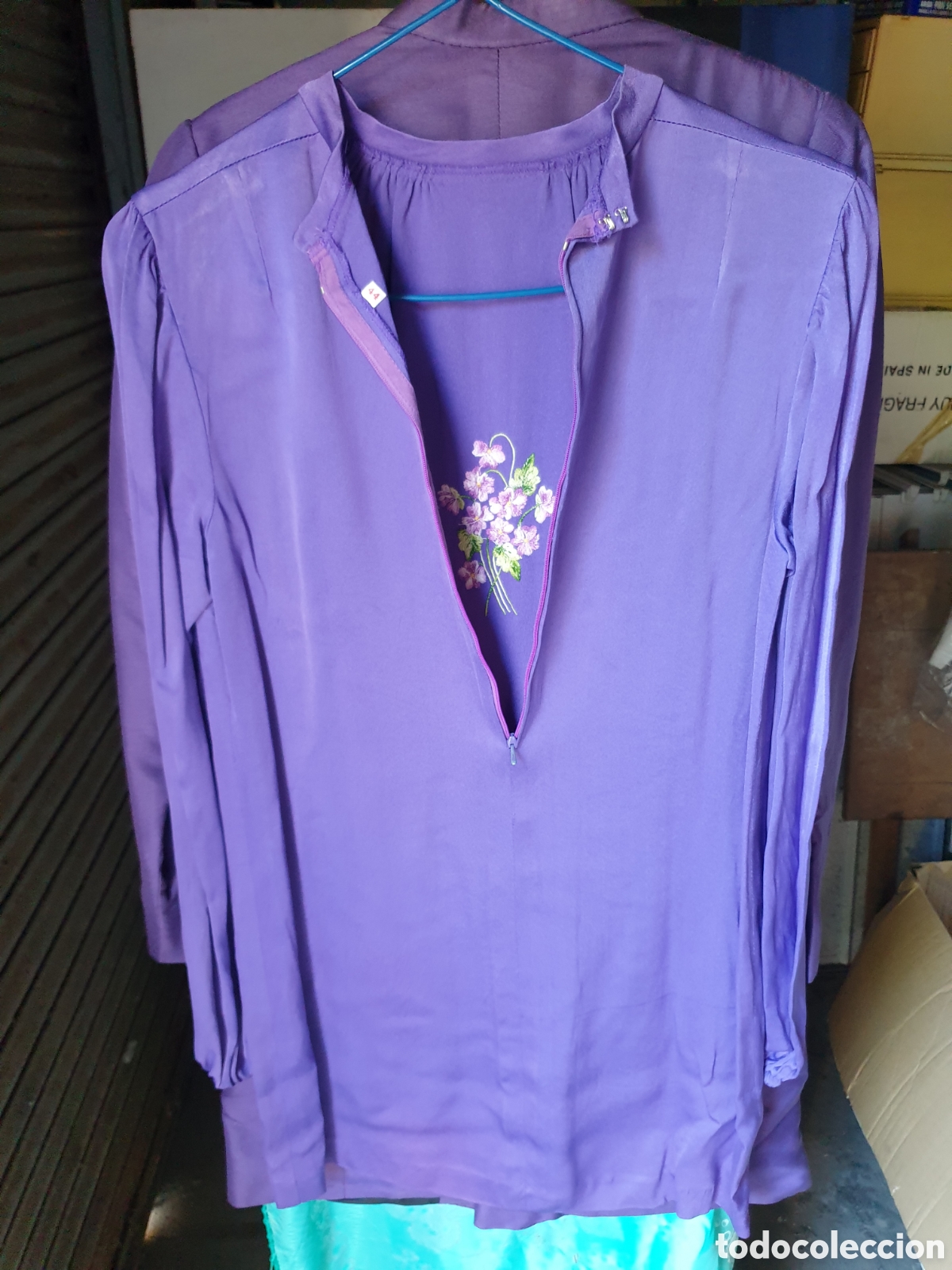 Vintage: CONJUNTO BLUSA CHAQUETA - Foto 8
