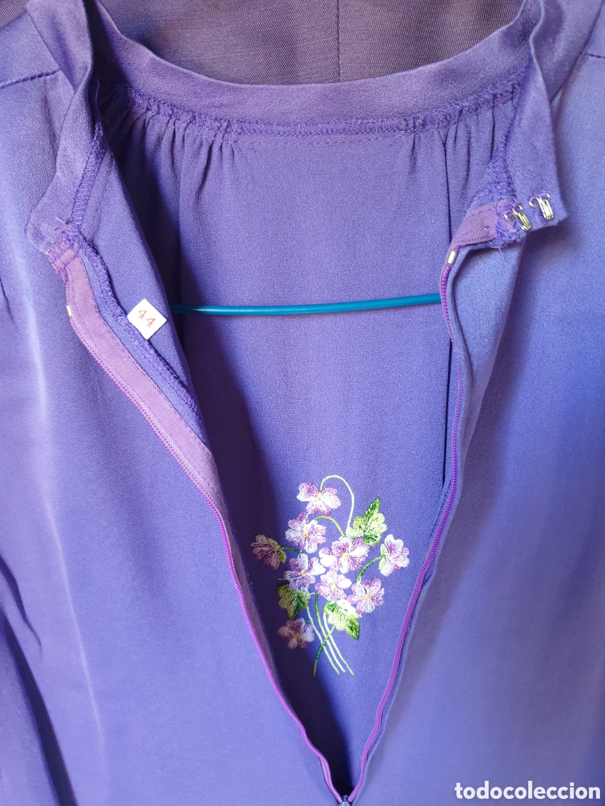 Vintage: CONJUNTO BLUSA CHAQUETA - Foto 9