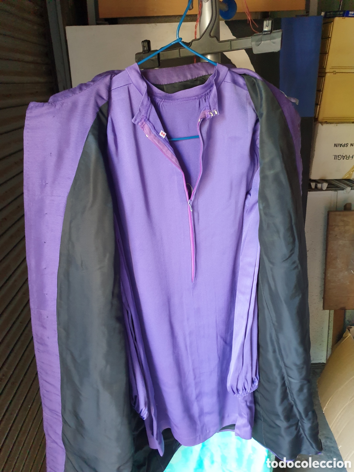 Vintage: CONJUNTO BLUSA CHAQUETA - Foto 10