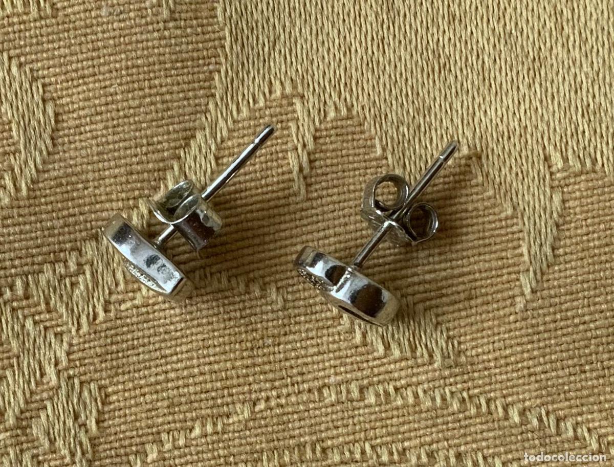Vintage: PEQUE&Ntilde;OS PENDIENTES DE PLATA - Foto 4
