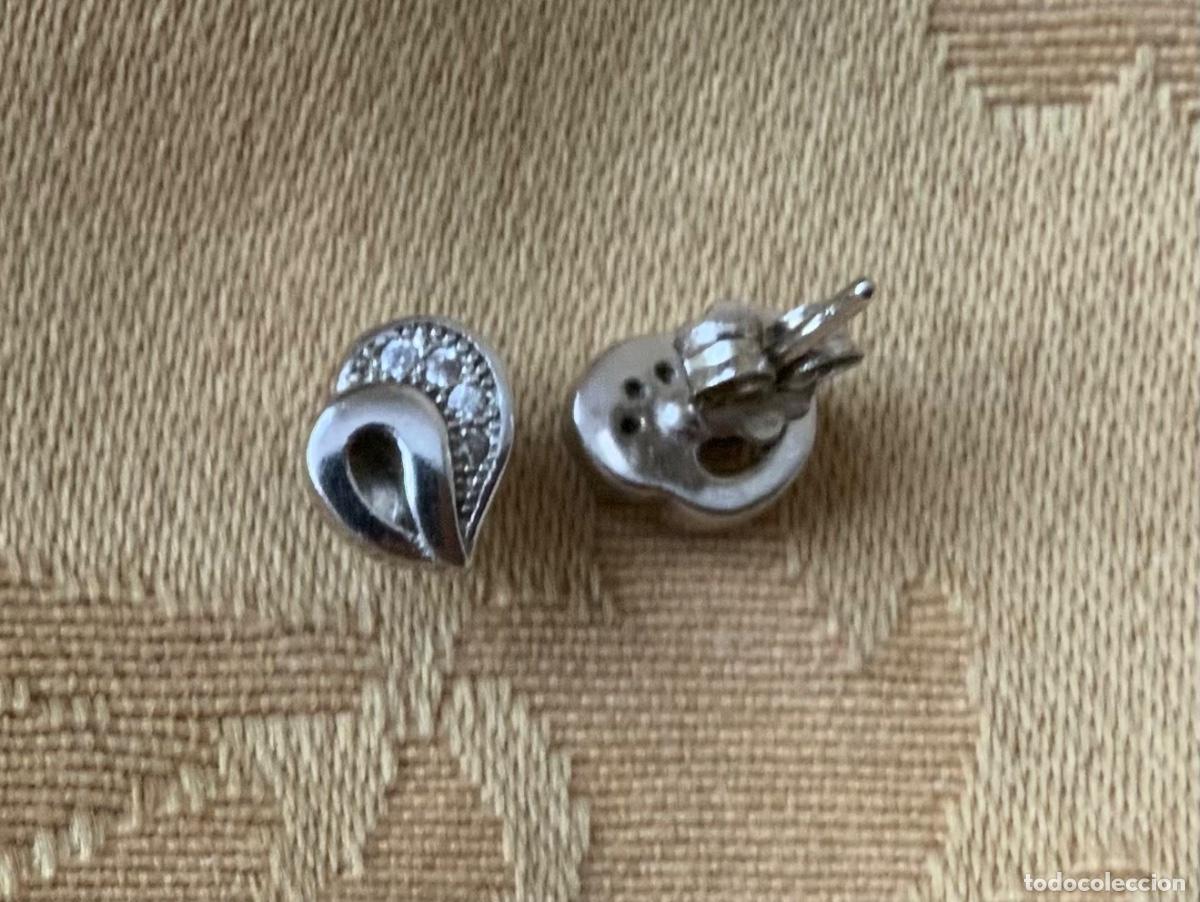 Vintage: PEQUE&Ntilde;OS PENDIENTES DE PLATA - Foto 6