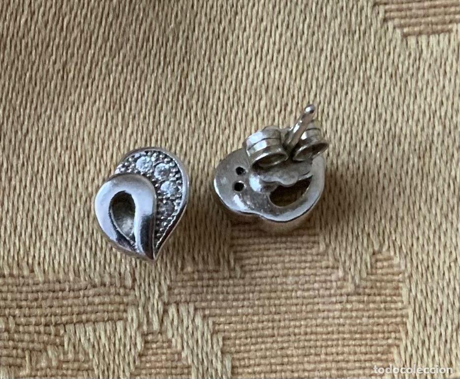 Vintage: PEQUE&Ntilde;OS PENDIENTES DE PLATA - Foto 7