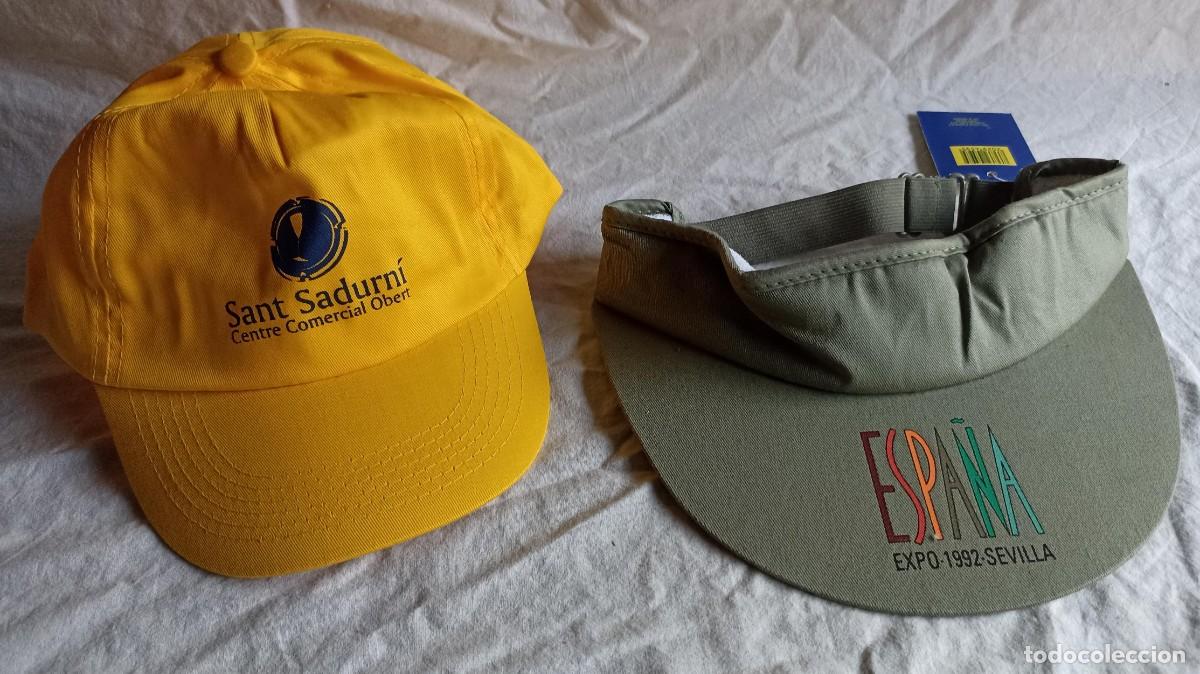 Vintage: Lote 1 gorra y 1 visera (A ESTRENAR) - Foto 1