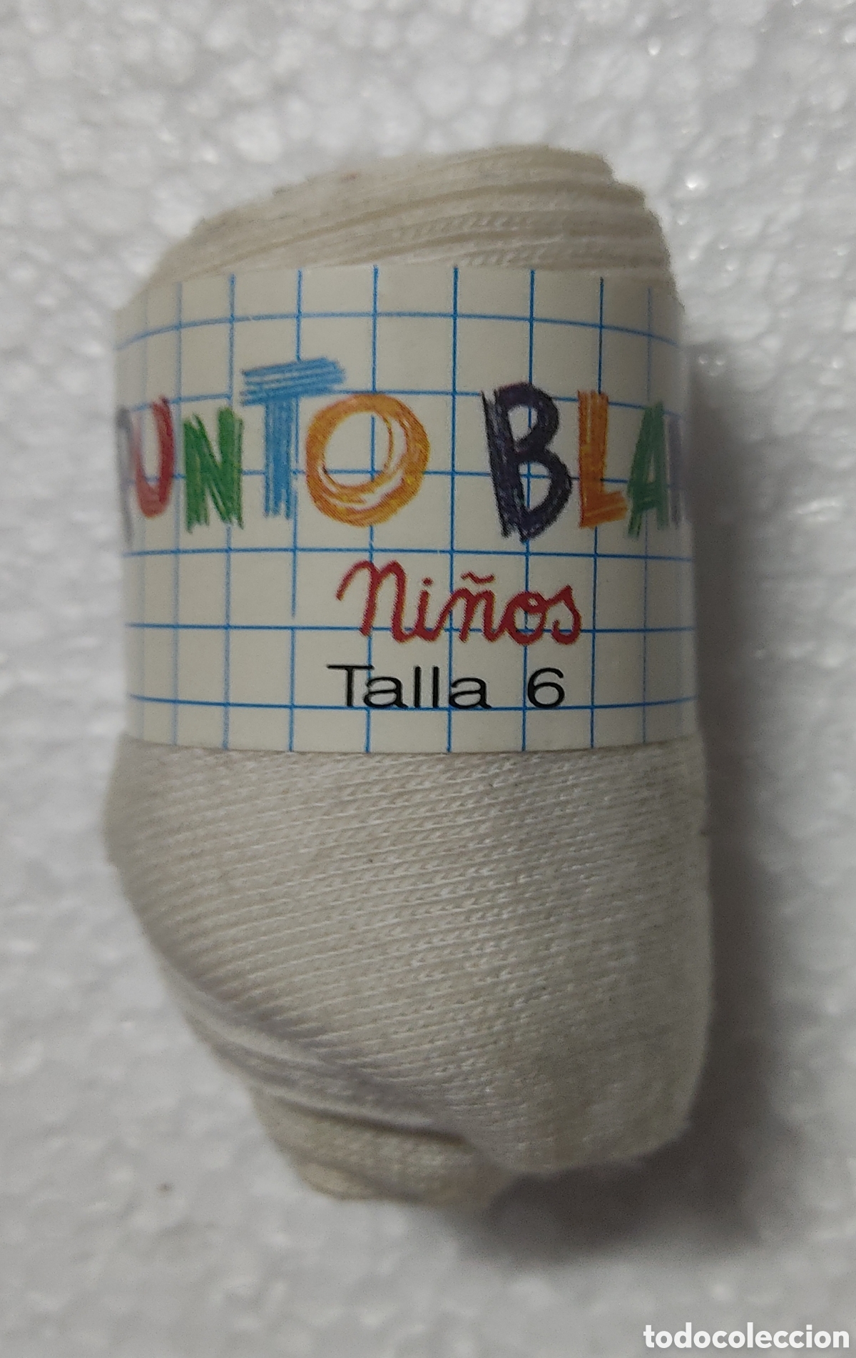 Vintage: Calcetines Punto Blanco de ni&ntilde;os - Foto 1