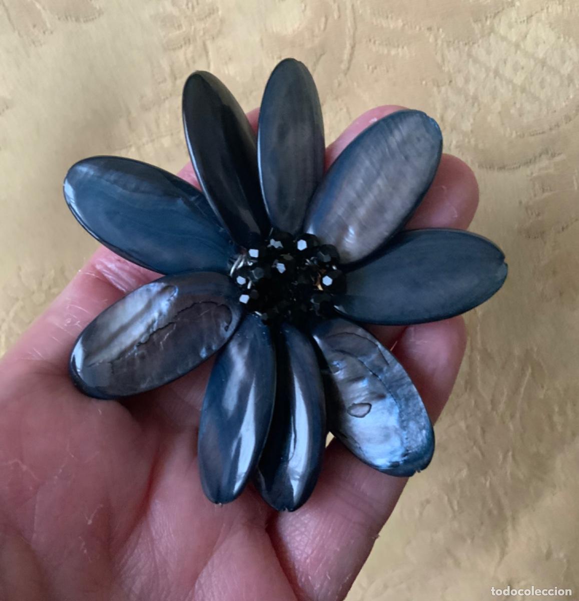 Vintage: BROCHE DE N&Aacute;CAR GRIS - Foto 2