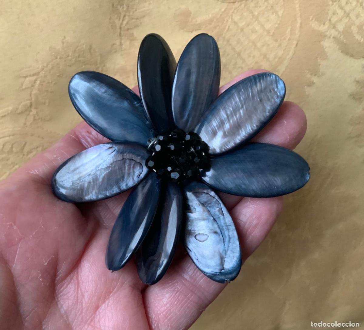 Vintage: BROCHE DE N&Aacute;CAR GRIS - Foto 3