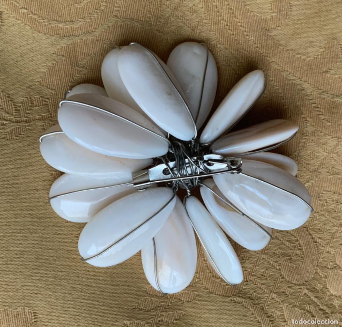 Vintage: BROCHE DE N&Aacute;CAR BLANCO - Foto 7