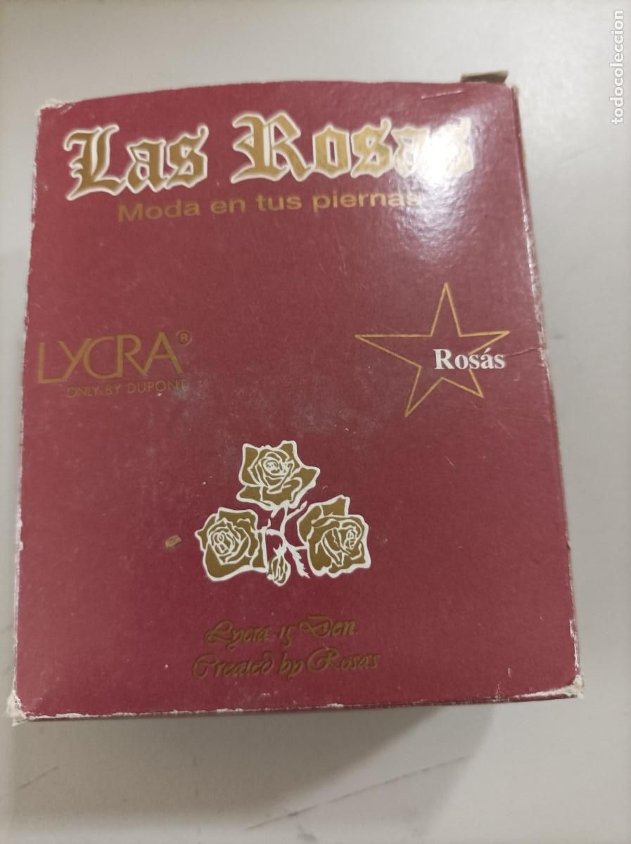 Vintage: PANTYS LYCRA LAS ROSAS DYN Talla G - Foto 3