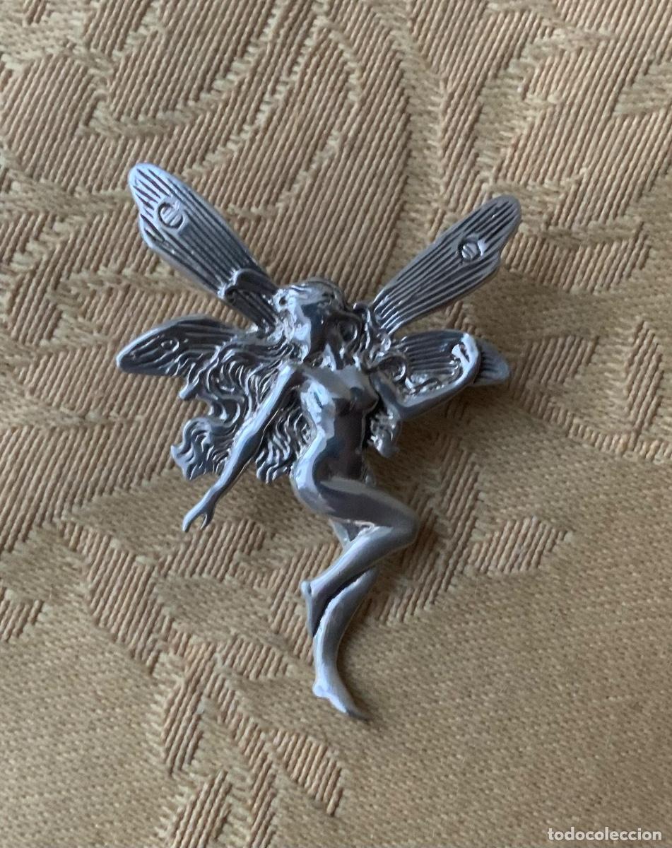 Vintage: BROCHE PLATA 925 HADA - Foto 2