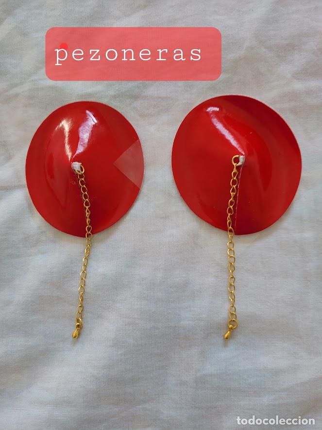 Vintage: Pezoneras rojas - Foto 3