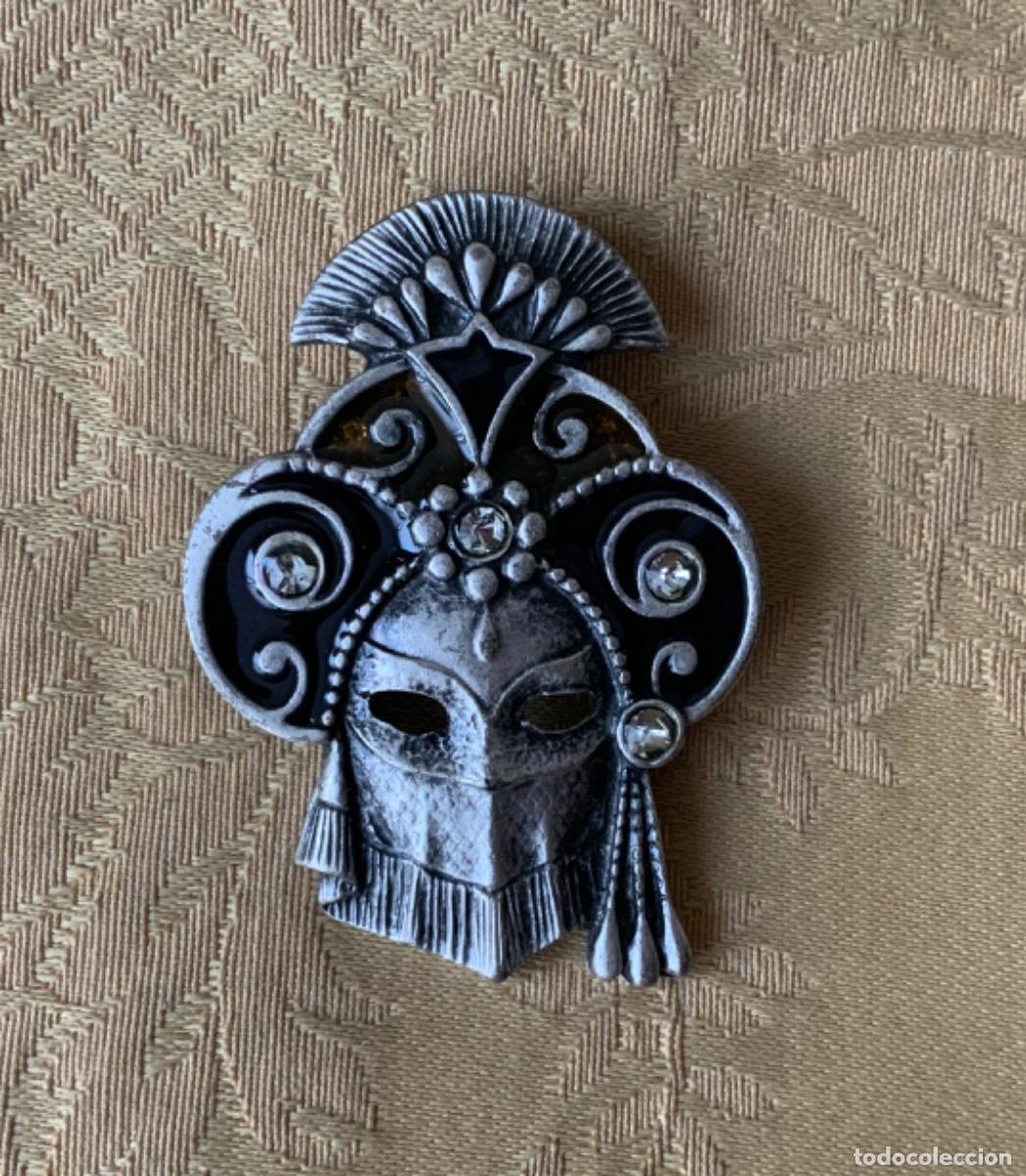 Vintage: BROCHE VINTAGE METAL PLATEADO - Foto 4