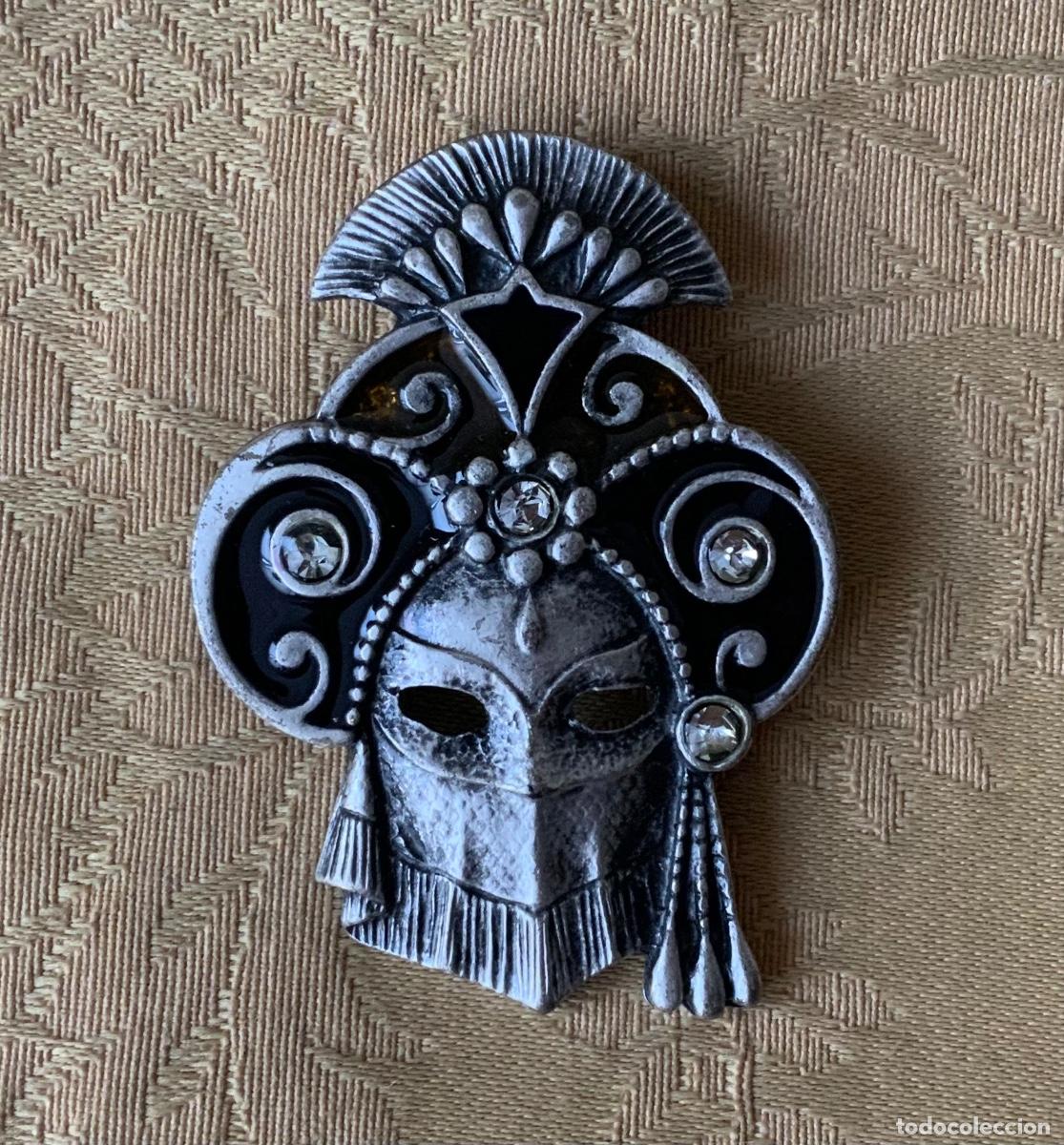 Vintage: BROCHE VINTAGE METAL PLATEADO - Foto 5