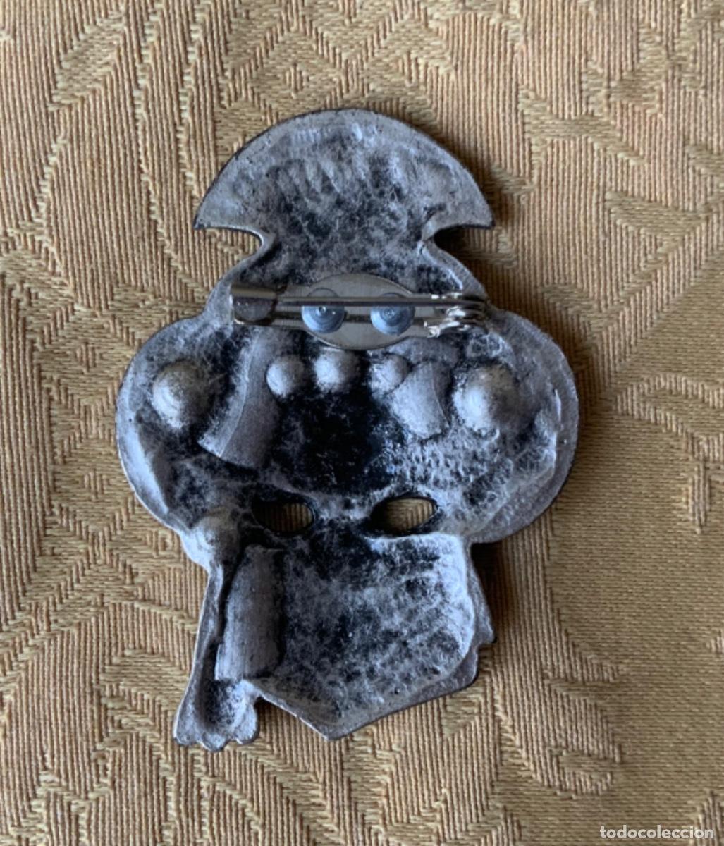 Vintage: BROCHE VINTAGE METAL PLATEADO - Foto 6