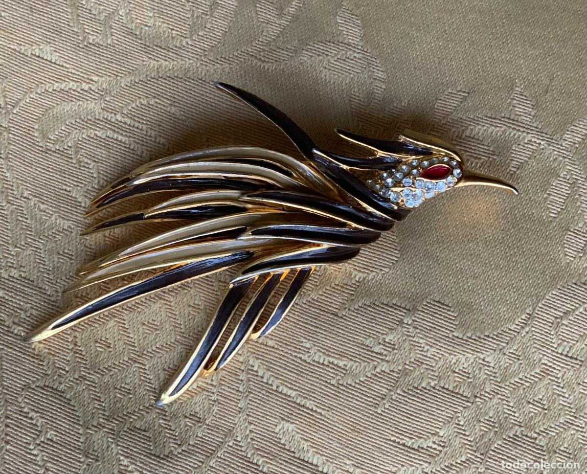 Vintage: BROCHE A&Ntilde;O 70 P&Aacute;JARO - Foto 1