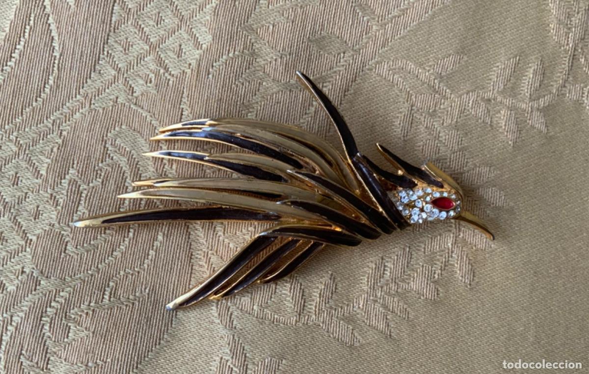 Vintage: BROCHE A&Ntilde;O 70 P&Aacute;JARO - Foto 2