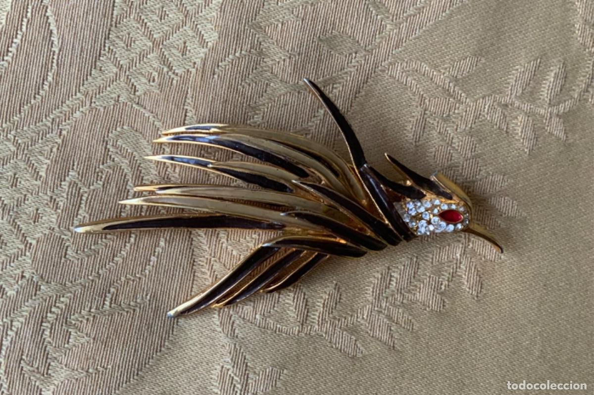 Vintage: BROCHE A&Ntilde;O 70 P&Aacute;JARO - Foto 4