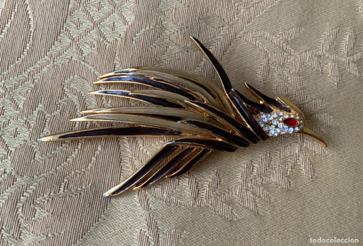 Vintage: BROCHE A&Ntilde;O 70 P&Aacute;JARO - Foto 5