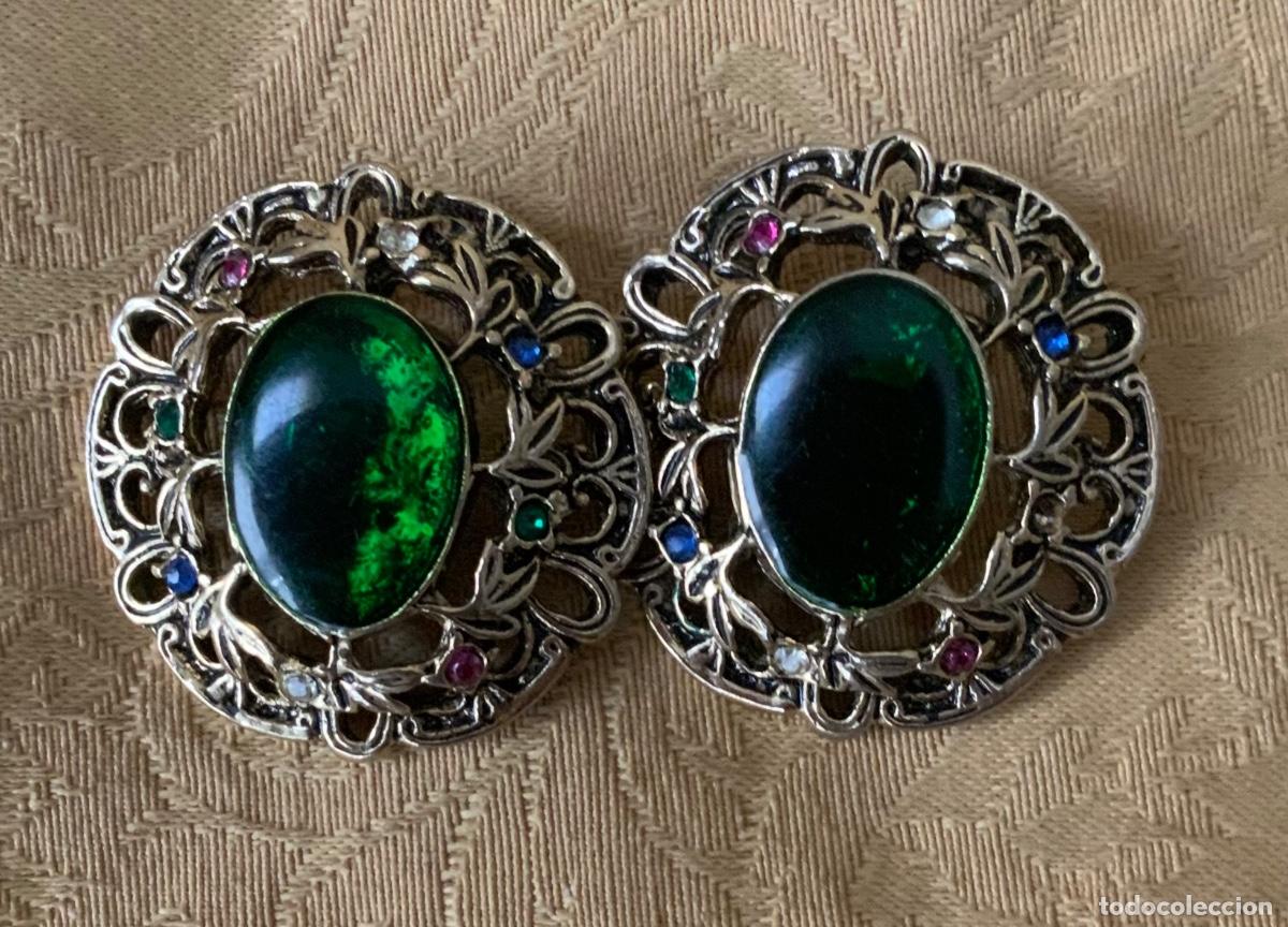 Vintage: PENDIENTES VINTAGE DE CLIP - Foto 3