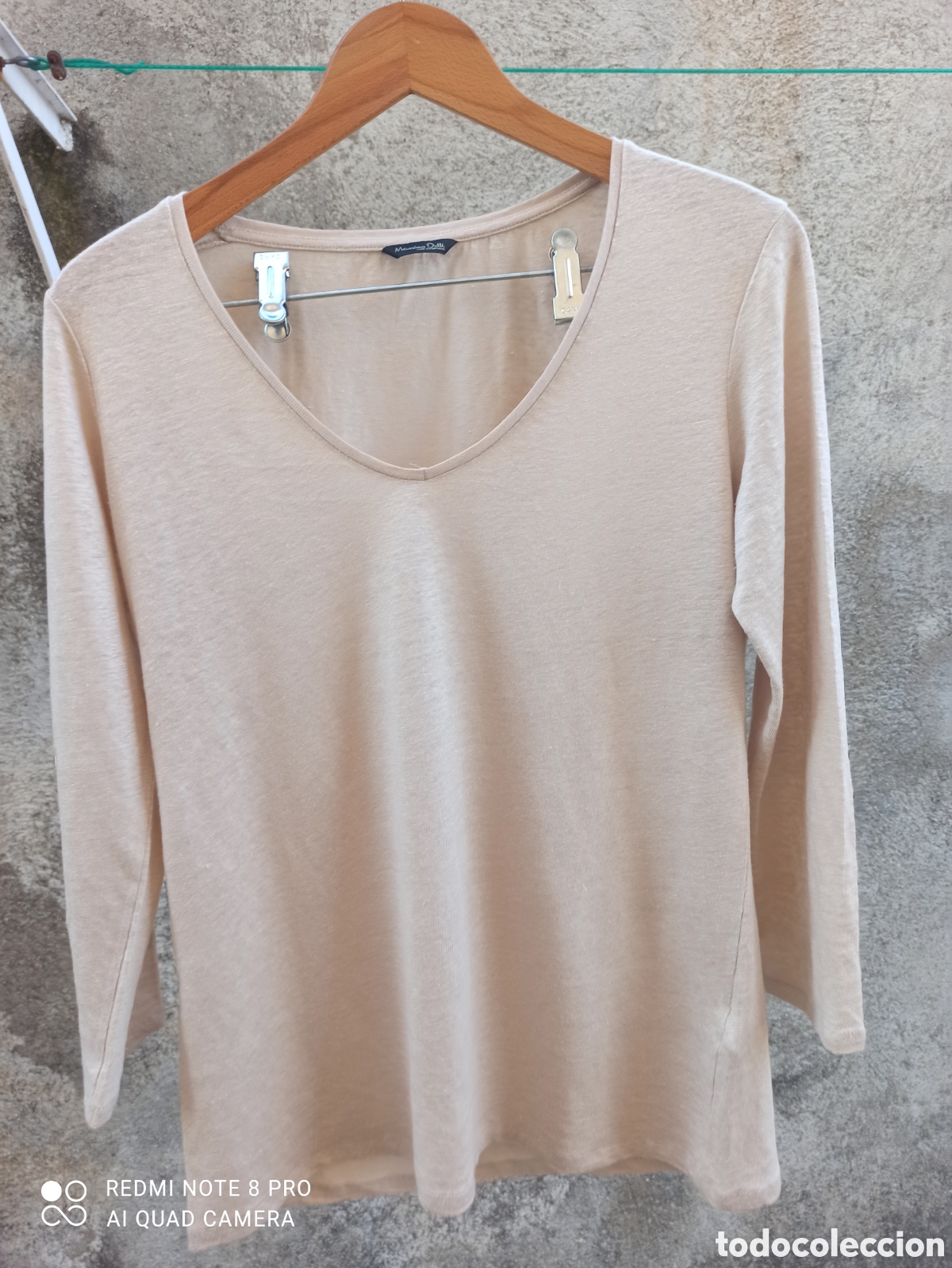 Vintage: Jersey de lino Massimo Dutti - Foto 4