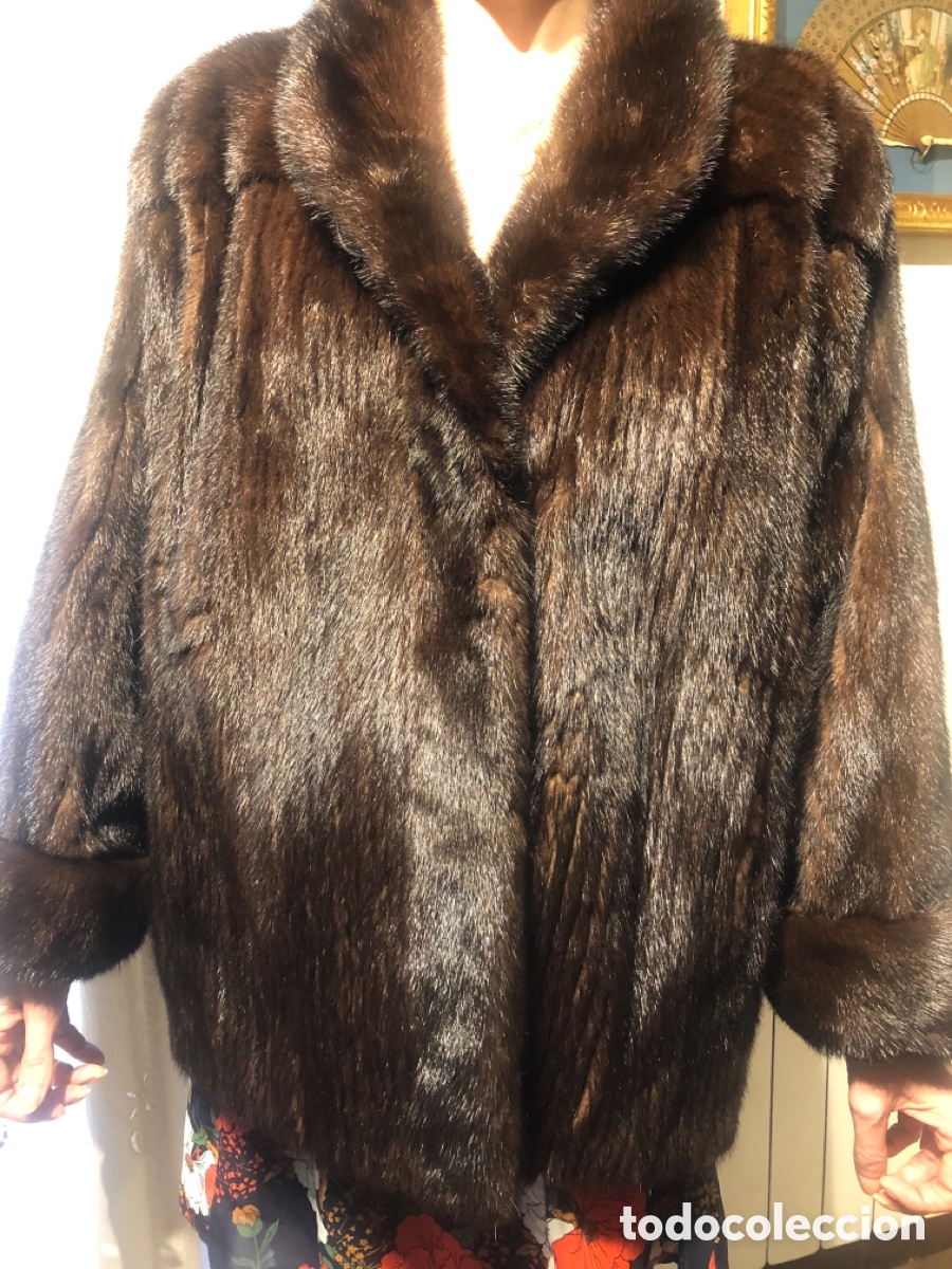 Vintage: Chaquet&oacute;n de vis&oacute;n - Foto 1