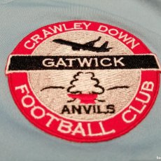 Vintage: CAMISETA CRAWLEY DOWN GATWICK FC. MATCH WORN. PLAYER 5