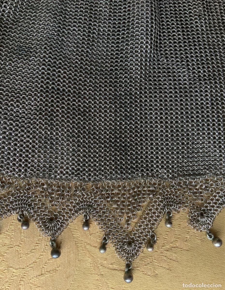Vintage: ANTIGUO BOLSO ART DEC&Oacute; DE PLATA - Foto 11