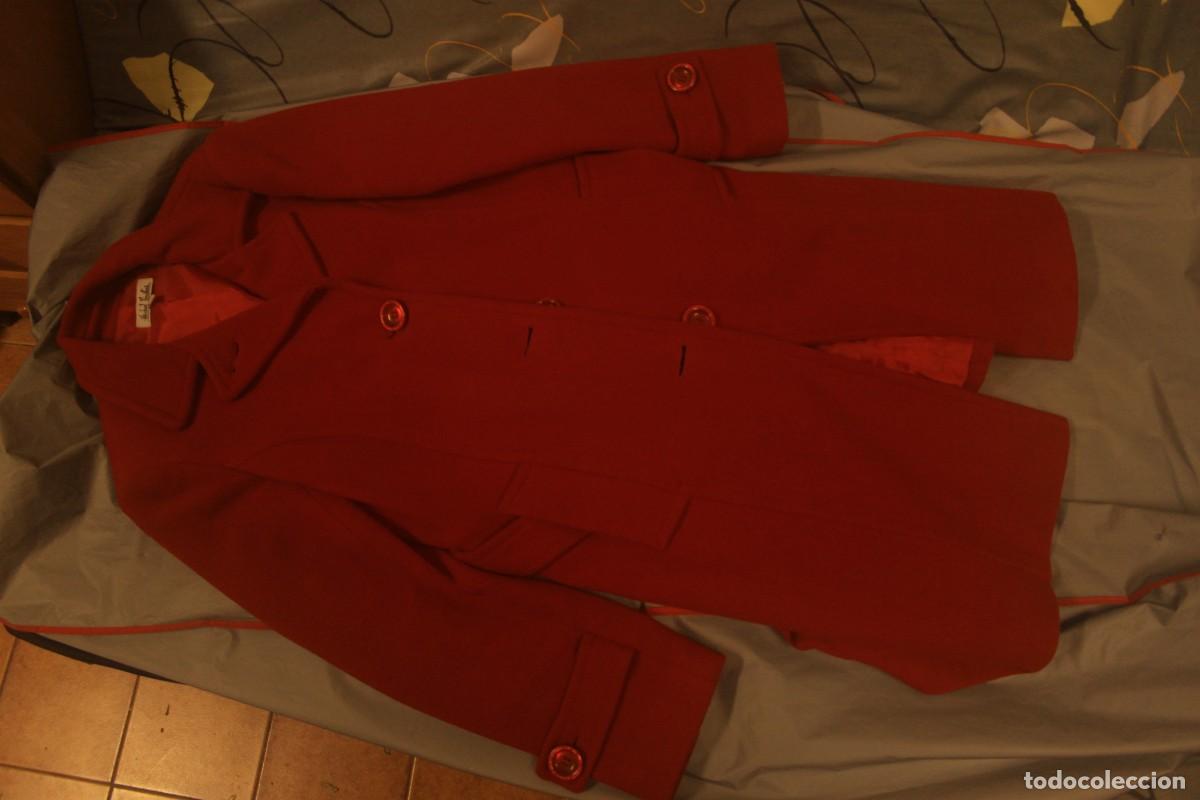 Vintage: ABRIGO DE MUJER COLOR ROJO MICHEL BUSTOS - Foto 2