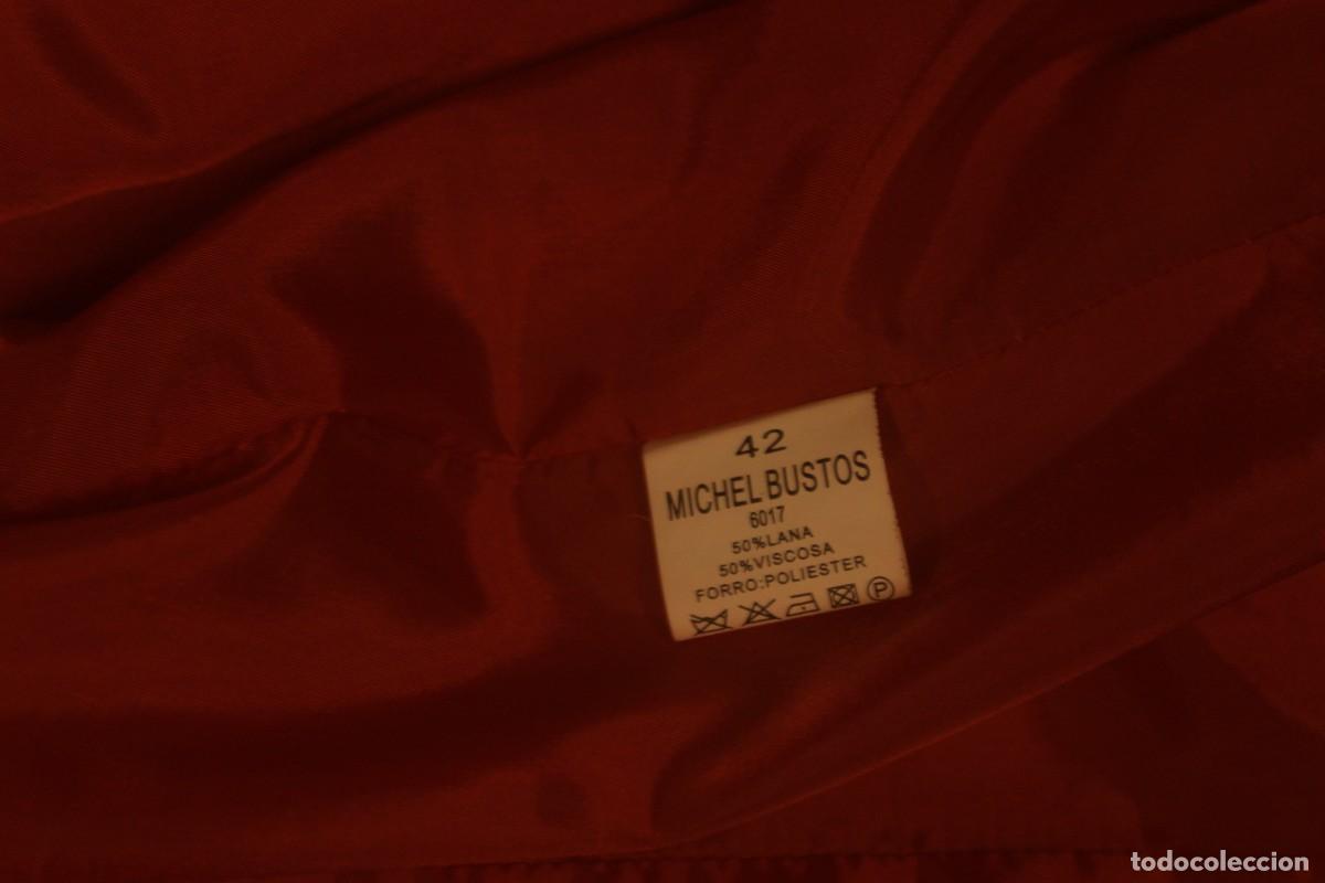 Vintage: ABRIGO DE MUJER COLOR ROJO MICHEL BUSTOS - Foto 5