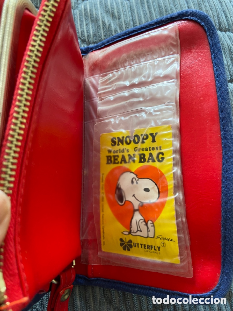 Vintage: Cartera monedero snoopy a&ntilde;os 70 - Foto 3