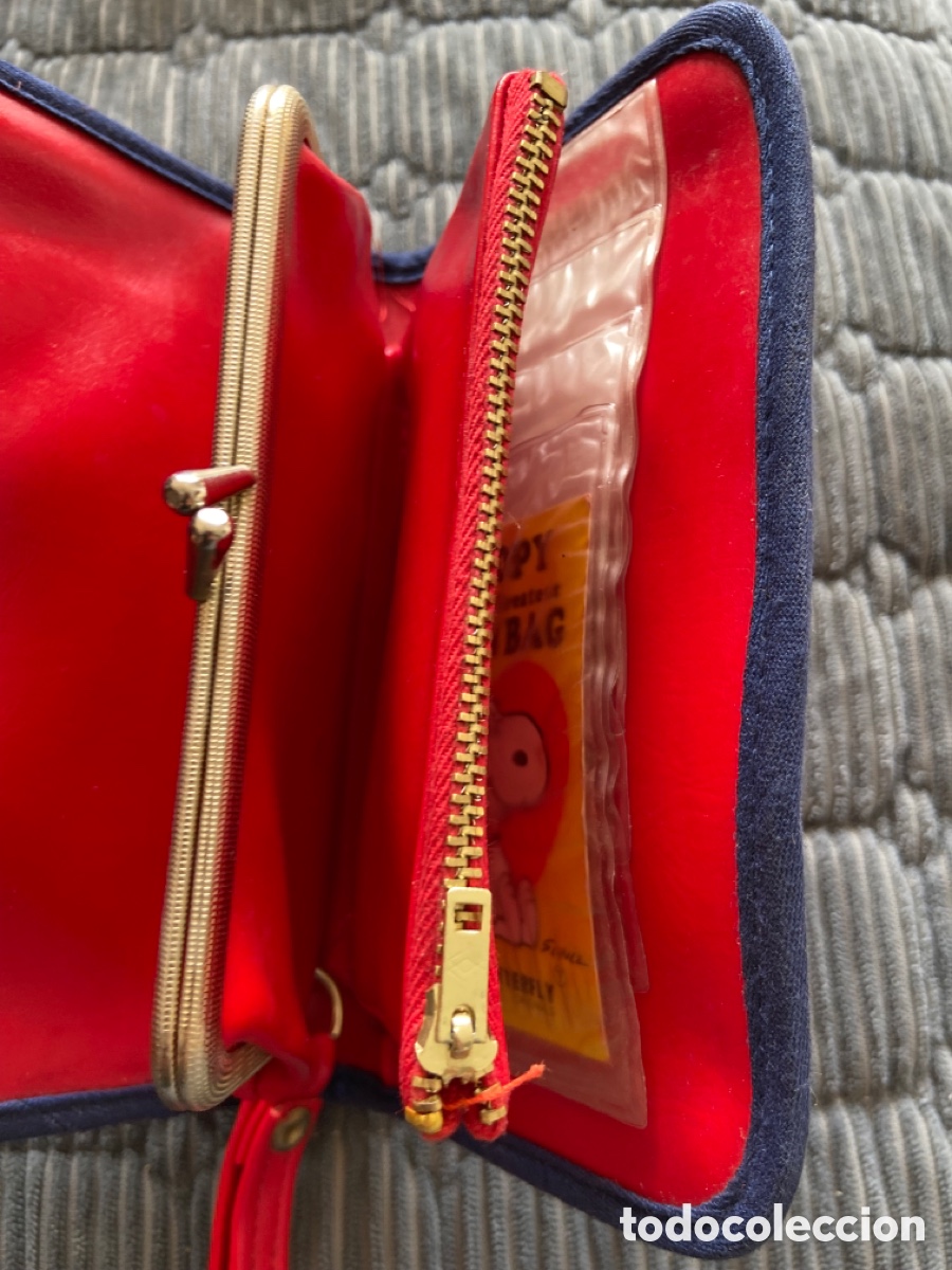 Vintage: Cartera monedero snoopy a&ntilde;os 70 - Foto 4