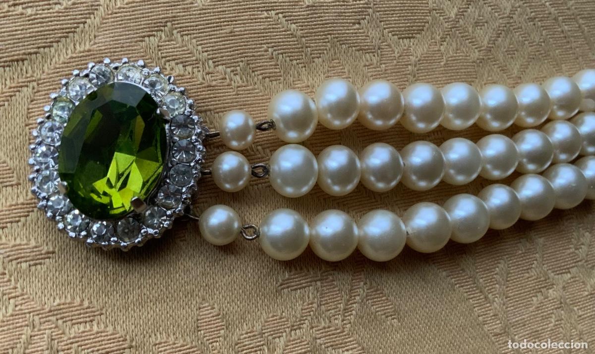 Vintage: PULSERA A&Ntilde;OS 60 PERLAS - Foto 9