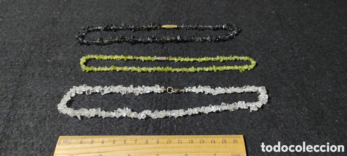 Vintage: Lote tres collares vintage - Foto 2