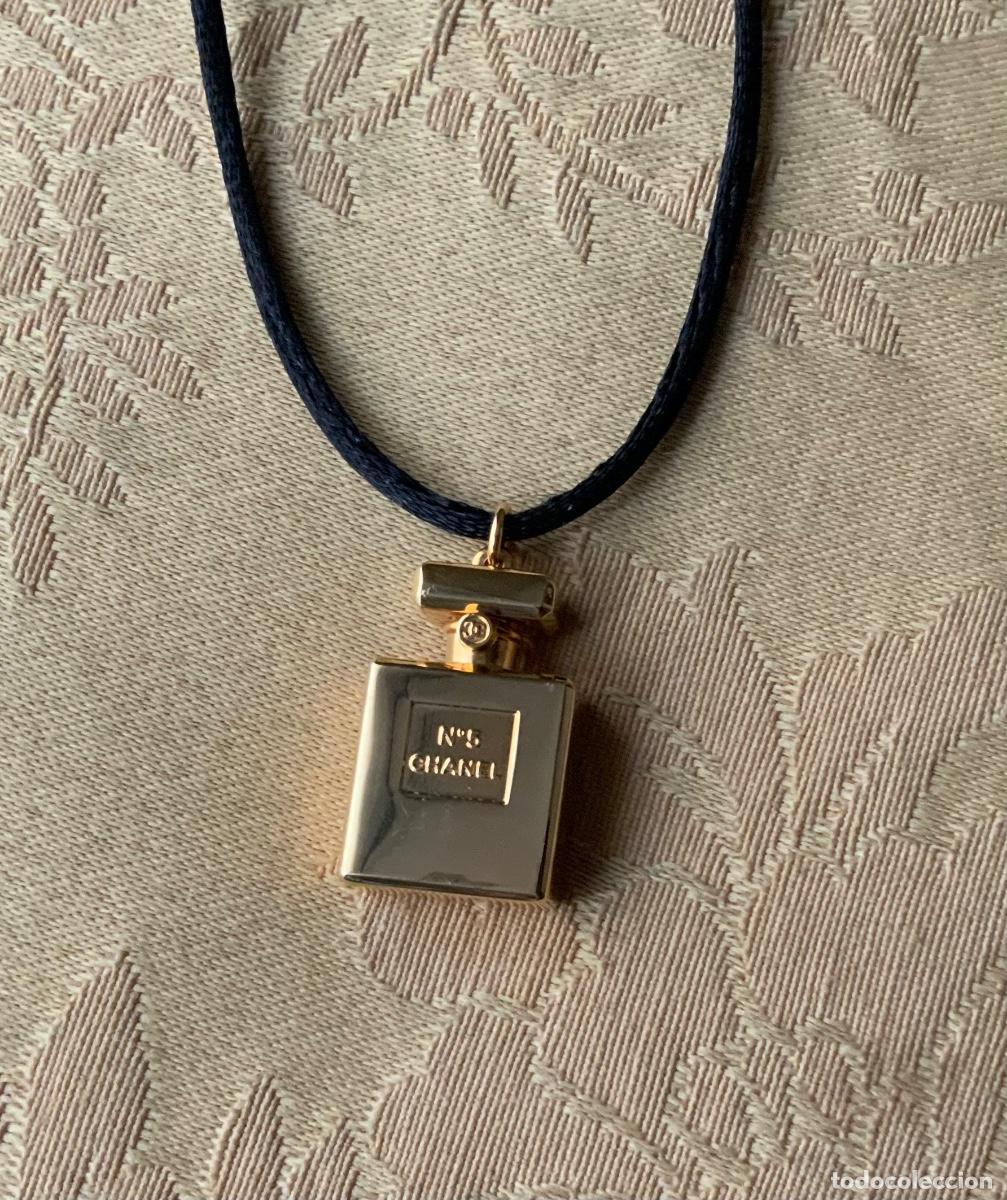 Vintage: COLGANTE CHANEL CON CORD&Oacute;N DE SEDA - Foto 2