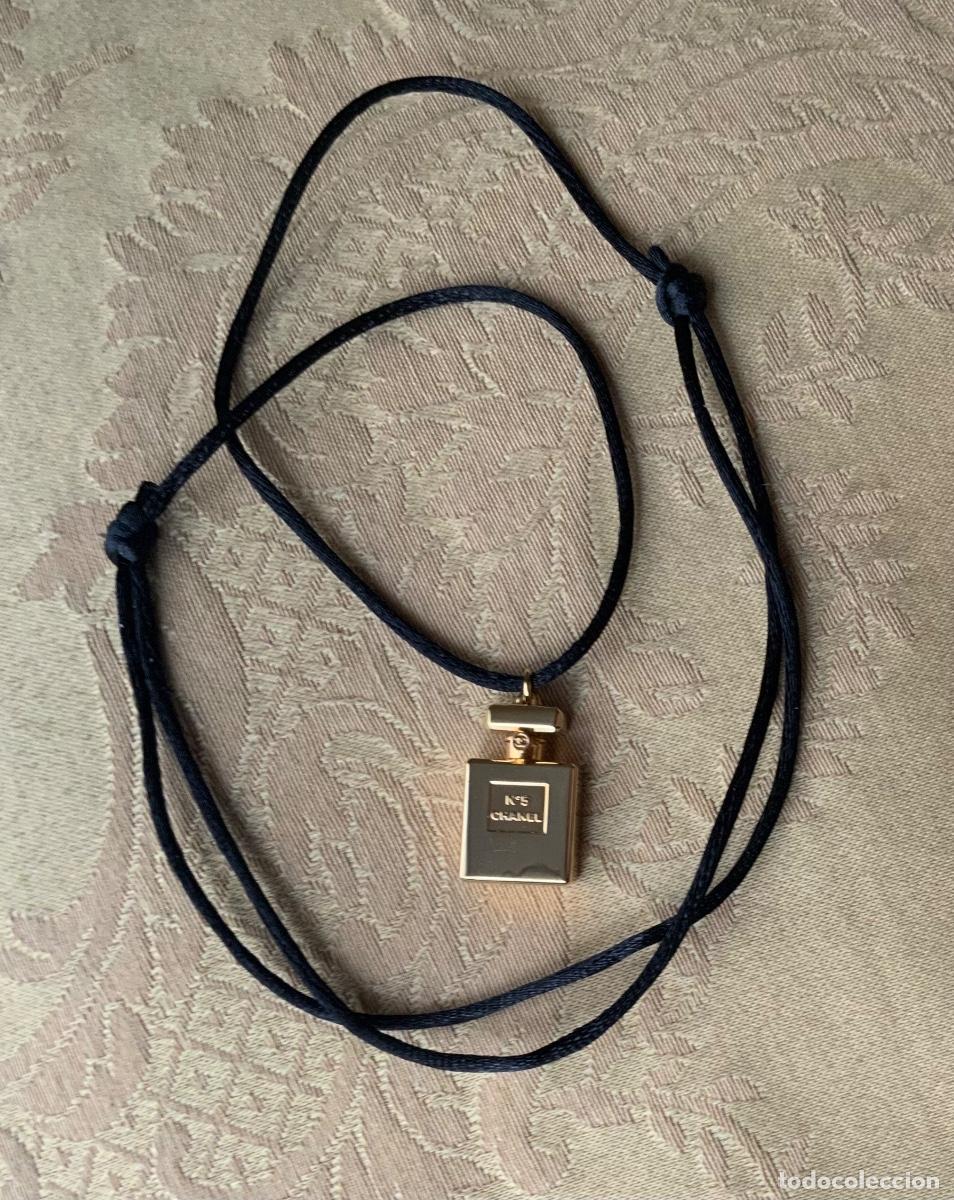 Vintage: COLGANTE CHANEL CON CORD&Oacute;N DE SEDA - Foto 3