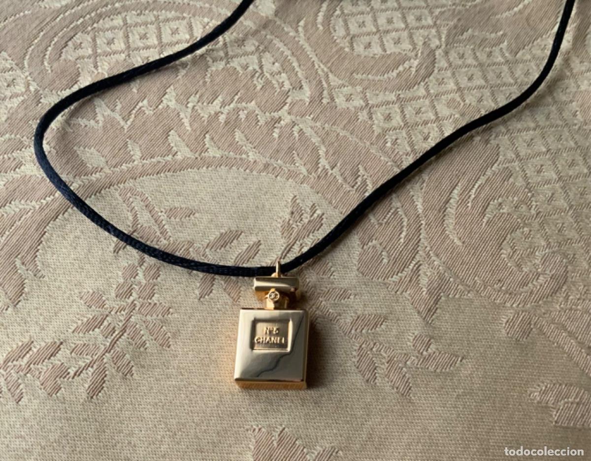 Vintage: COLGANTE CHANEL CON CORD&Oacute;N DE SEDA - Foto 4