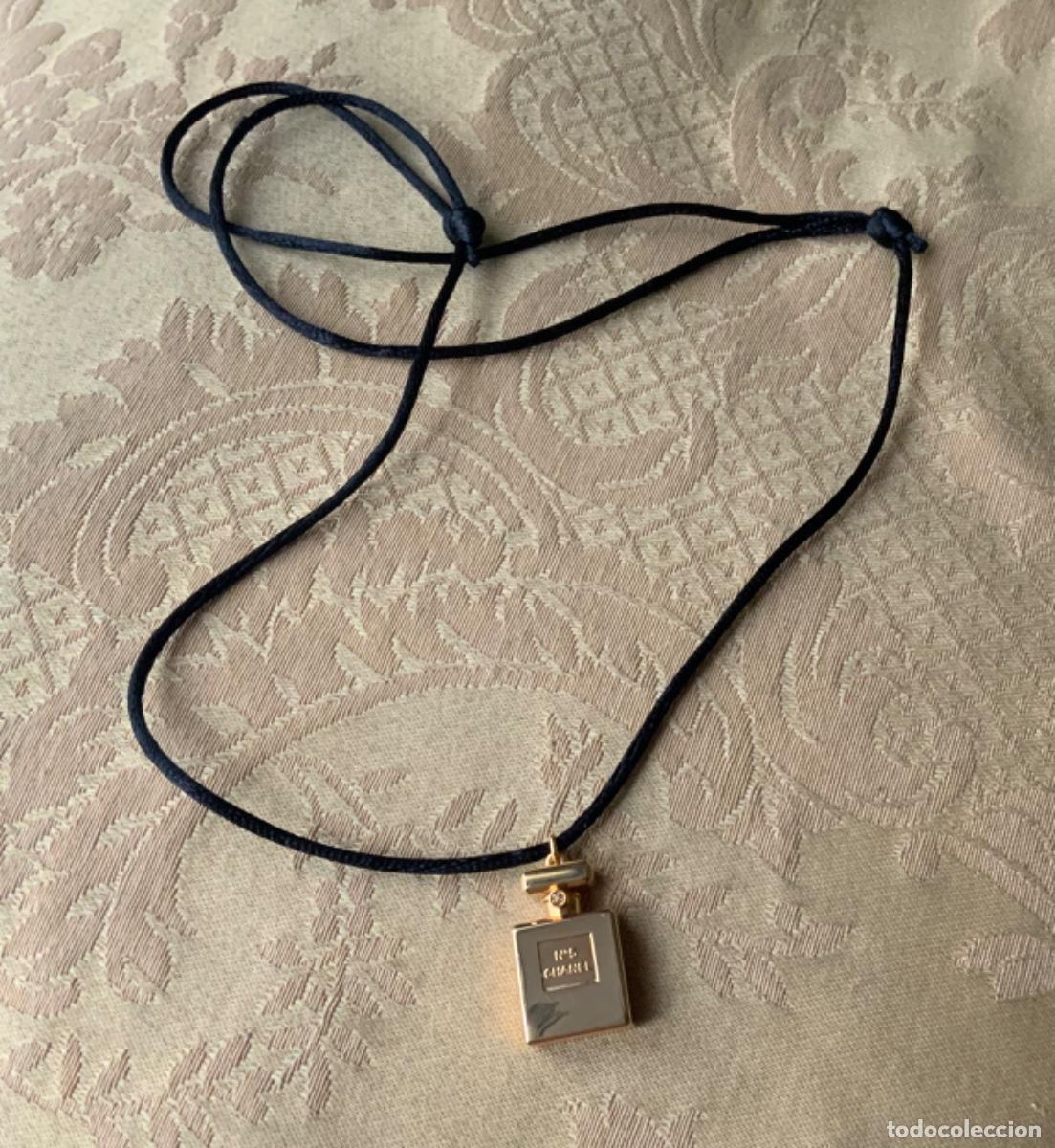 Vintage: COLGANTE CHANEL CON CORD&Oacute;N DE SEDA - Foto 6
