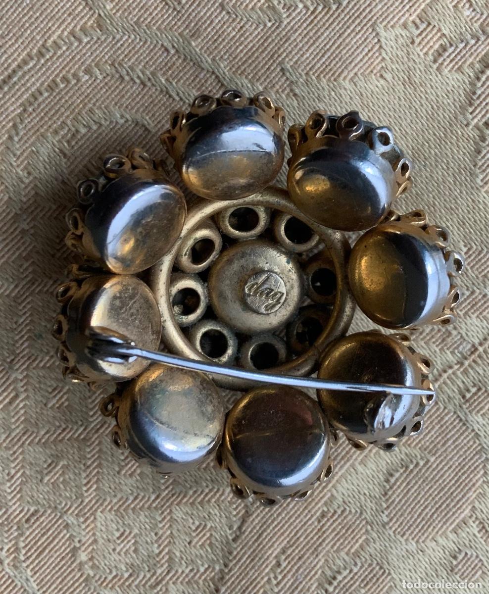 Vintage: BROCHE PEDRER&Iacute;A MARCA DAG A&Ntilde;O 50 - Foto 4