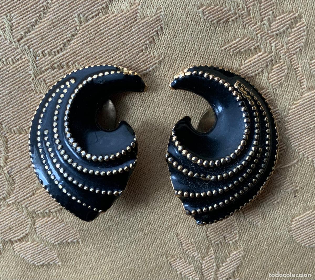 Vintage: PENDIENTES VINTAGE A&Ntilde;O 70 EsMALTE - Foto 1