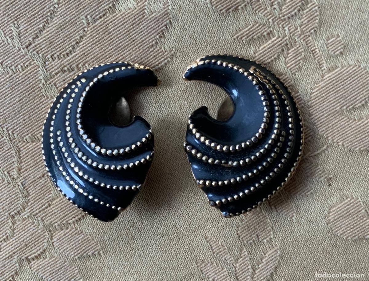 Vintage: PENDIENTES VINTAGE A&Ntilde;O 70 EsMALTE - Foto 4