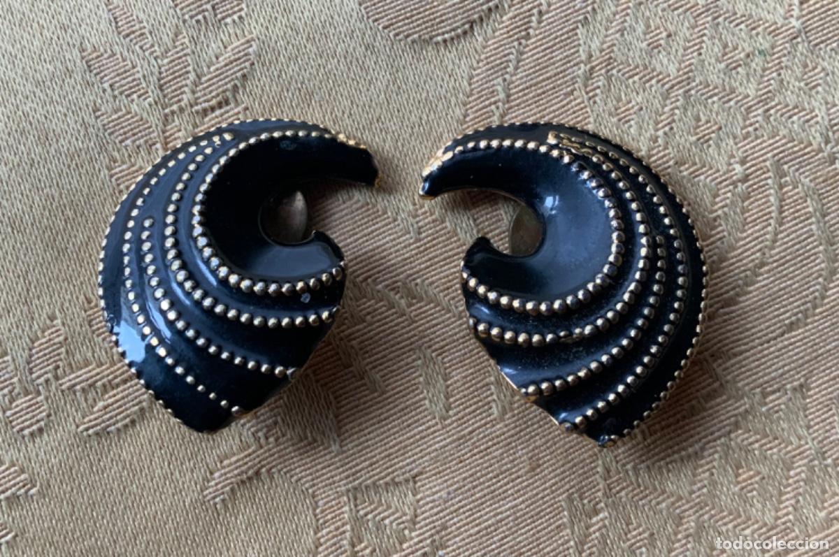 Vintage: PENDIENTES VINTAGE A&Ntilde;O 70 EsMALTE - Foto 5