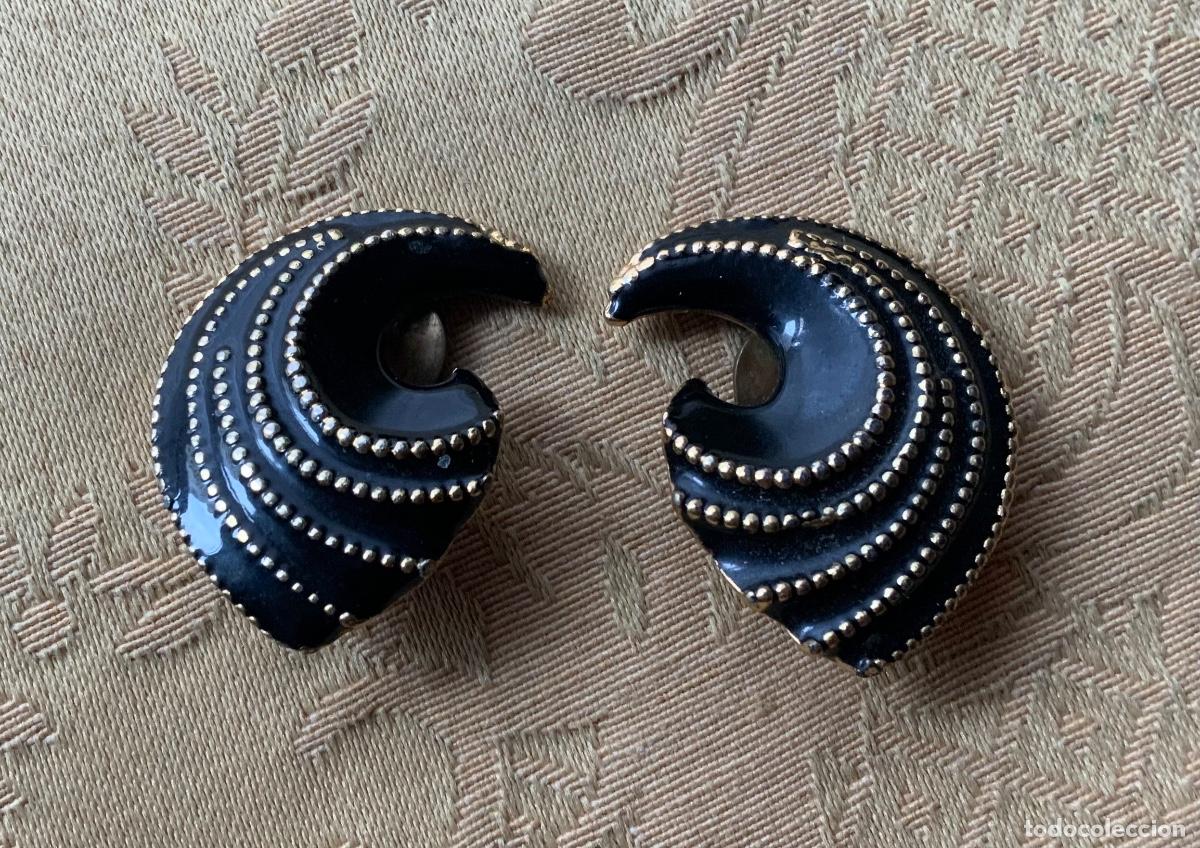 Vintage: PENDIENTES VINTAGE A&Ntilde;O 70 EsMALTE - Foto 6