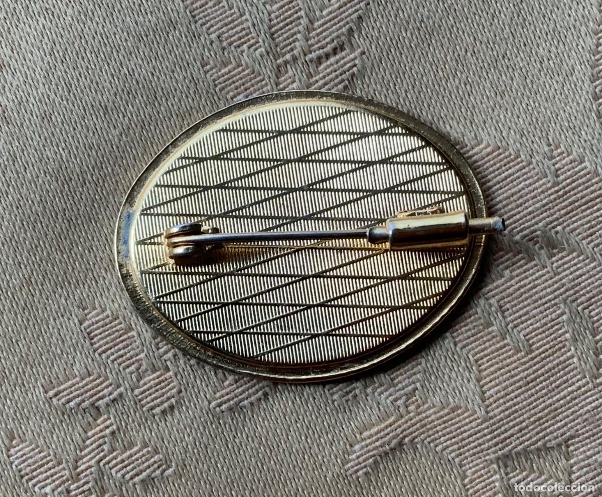 Vintage: BROCHE METAL OVALADO - Foto 6
