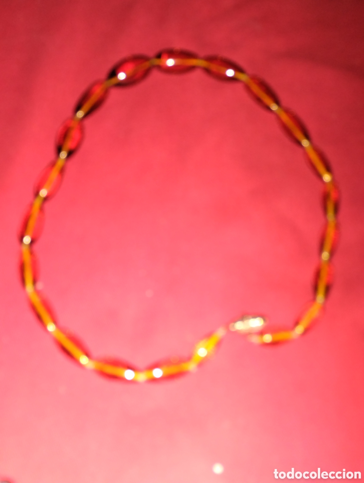 Vintage: COLLAR CRISTAL A&Ntilde;OS 70 - Foto 2