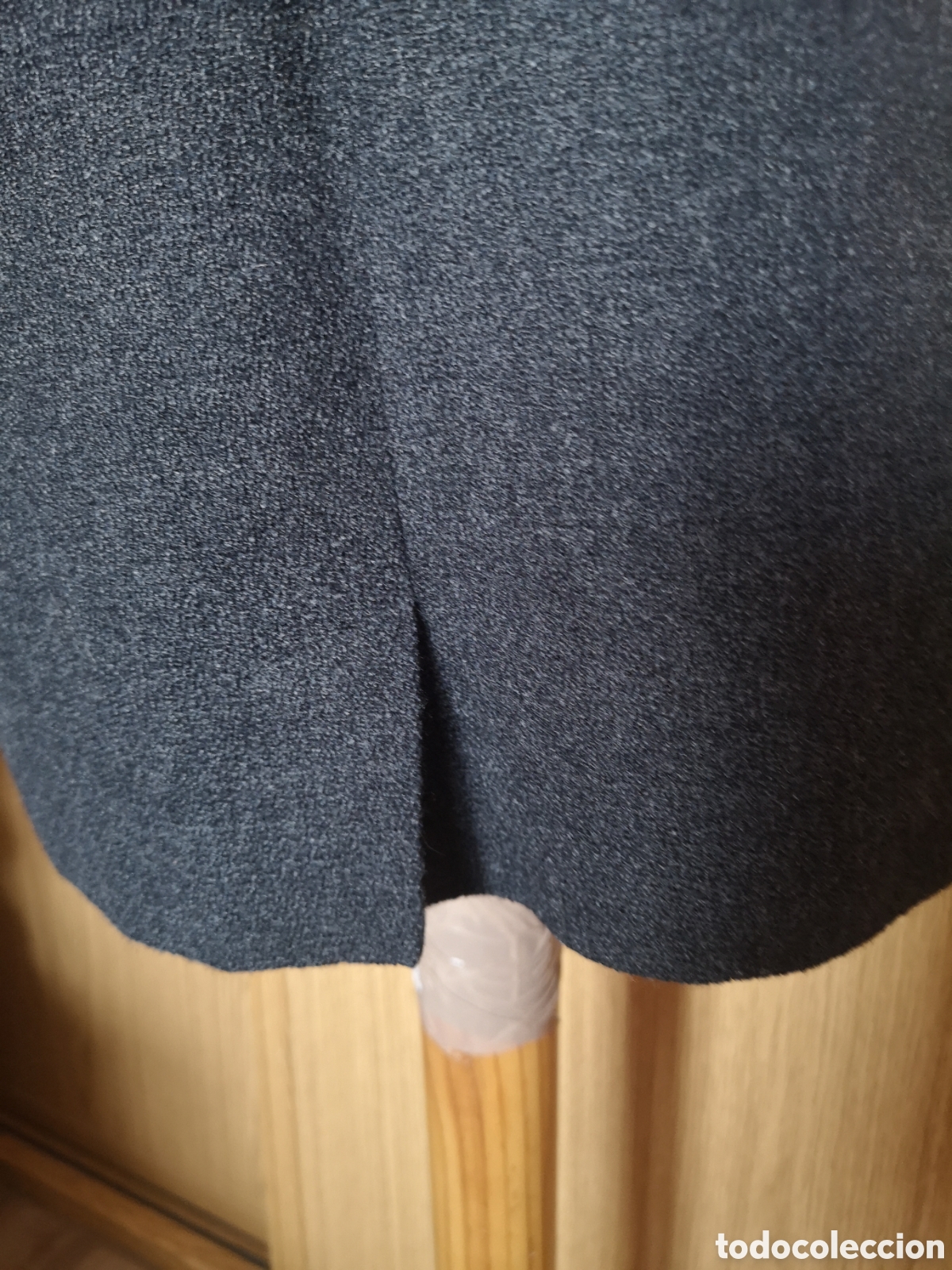 Vintage: Falda gris ejecutiva talla 44 - Foto 6