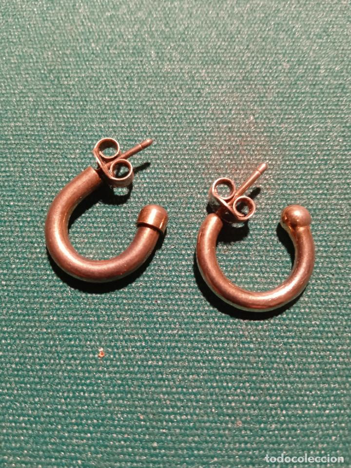 Vintage: PENDIENTES DE PINCHO - MET&Aacute;LICOS - Foto 1
