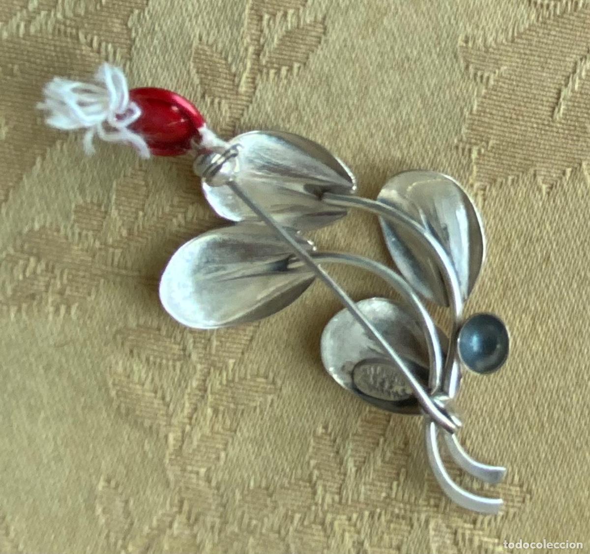 Vintage: BROCHE DE PLATA - Foto 4