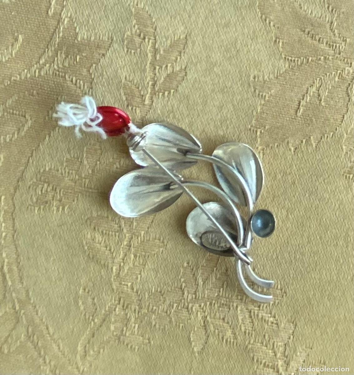 Vintage: BROCHE DE PLATA - Foto 5