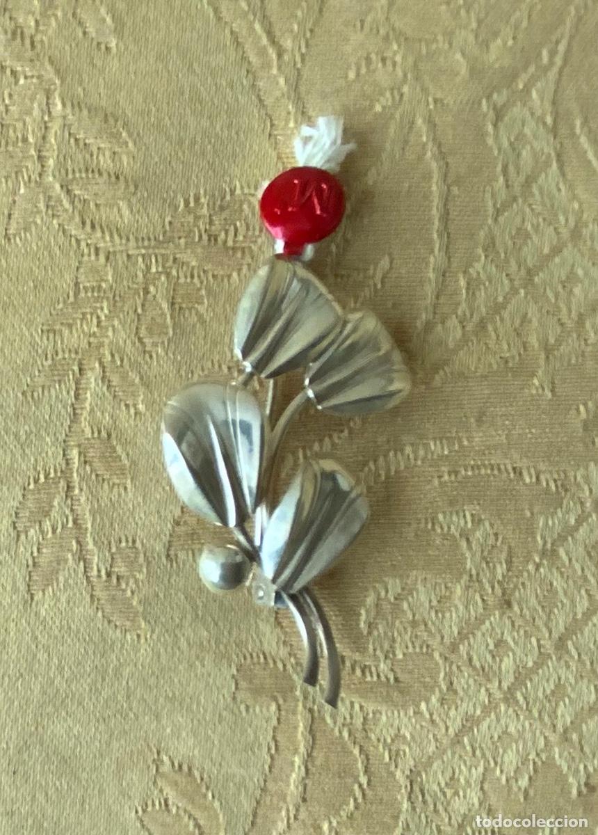 Vintage: BROCHE DE PLATA - Foto 7