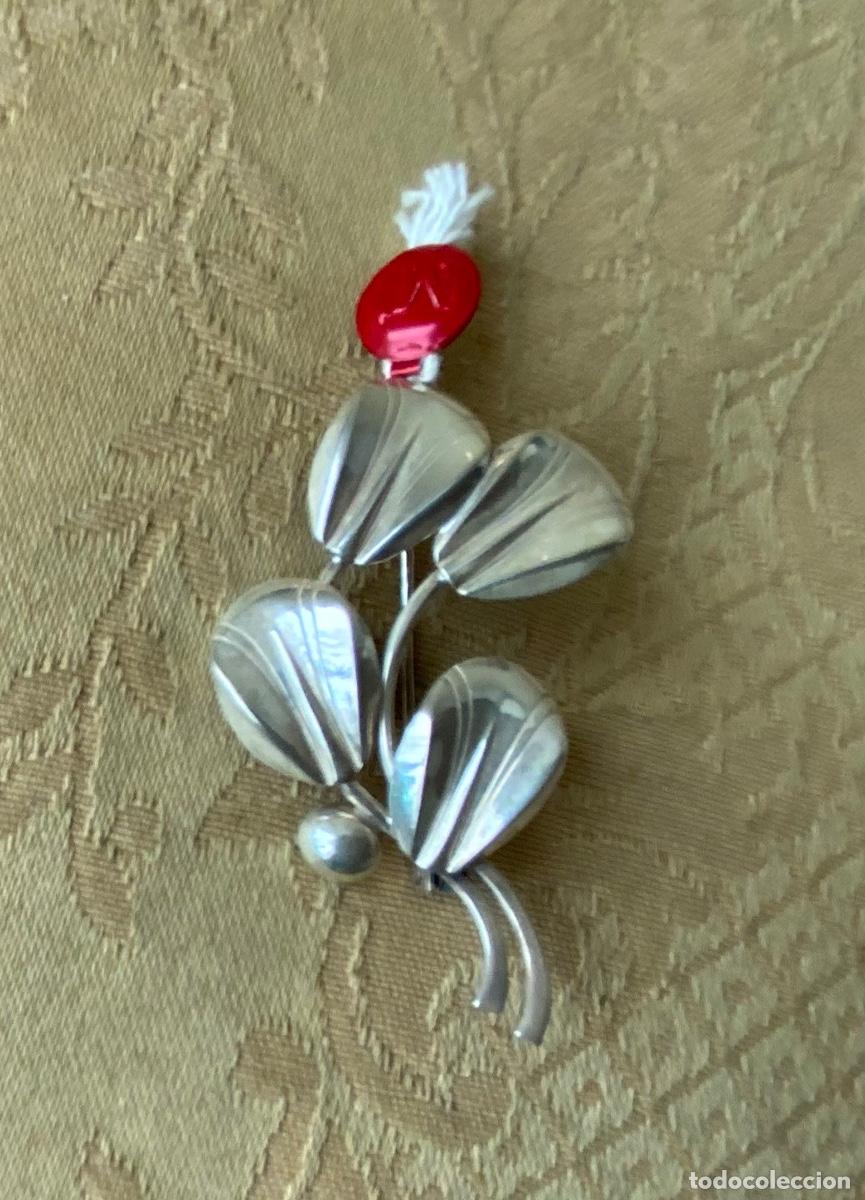 Vintage: BROCHE DE PLATA - Foto 8