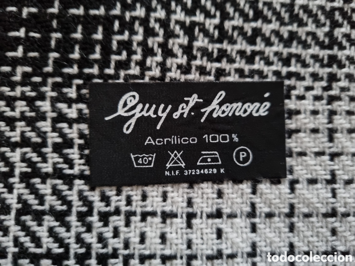 Vintage: Mant&oacute;n, Guy st. honor&eacute;. C&aacute;lido. Casi nuevo. - Foto 3